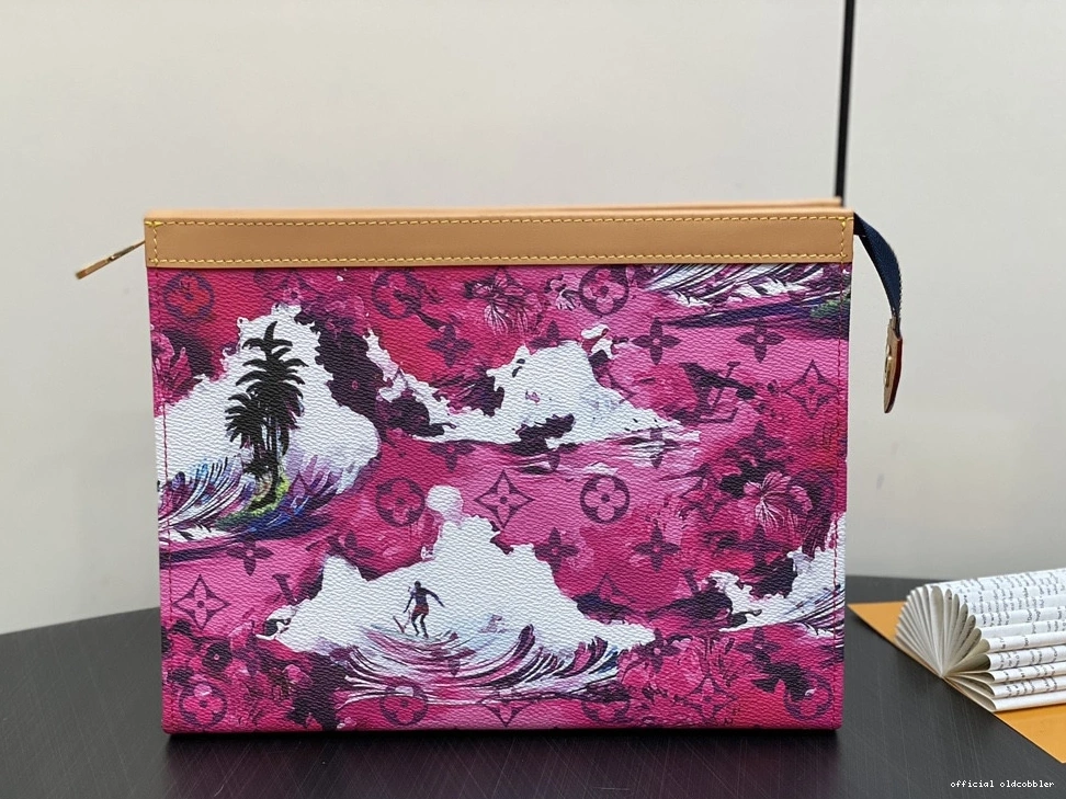Official oldcobbler LOUIS VOYAGE-27*21*6CM POCHETTE VUITTON 0713